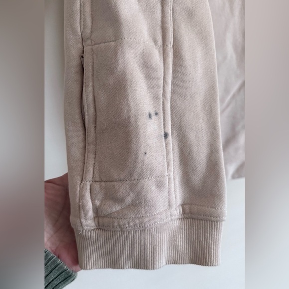 Columbia 1/4 Zip Mock Neck Sweatshirt - Men’s XL - Creamy Beige - Picture 5 of 10